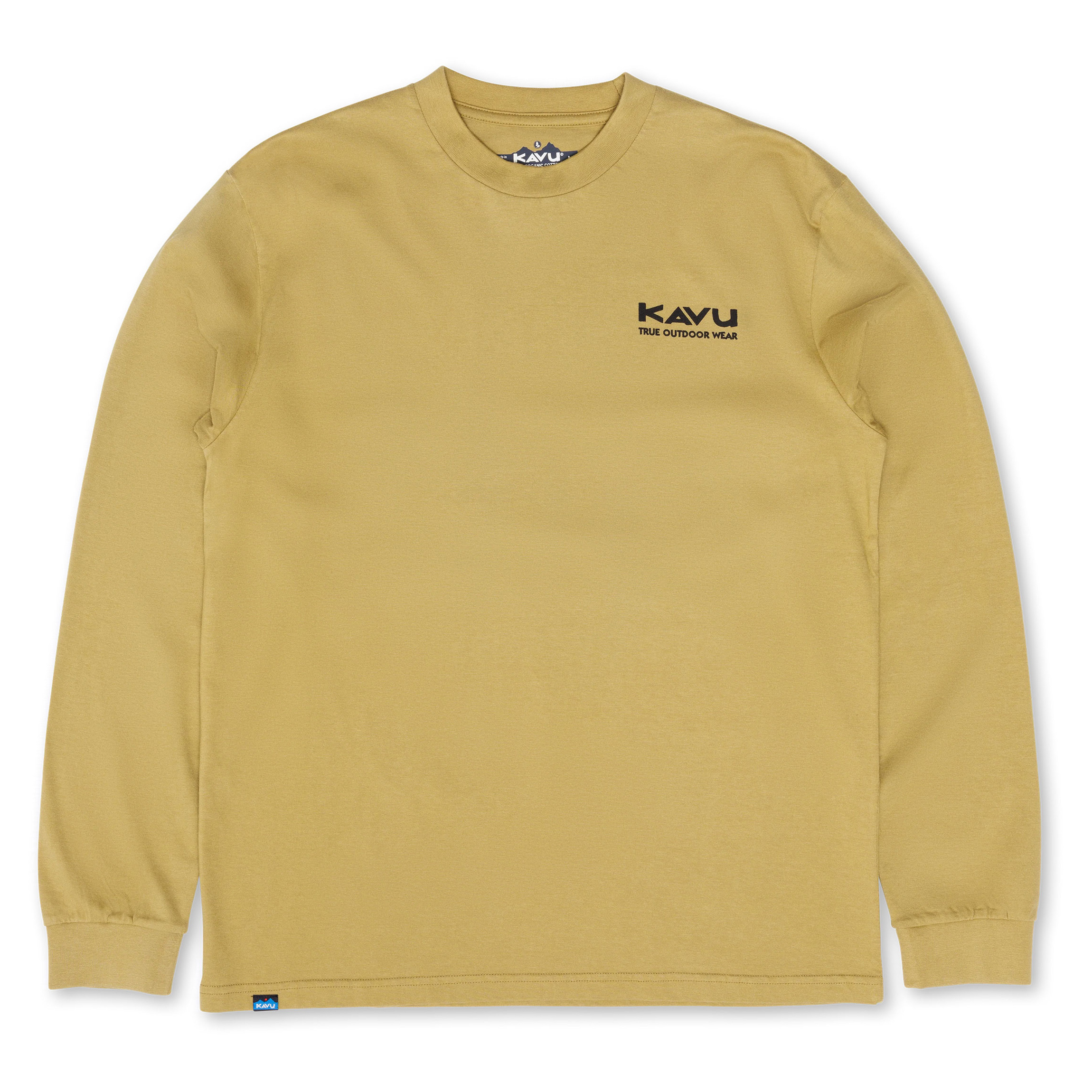 T-shirt Kavu Longsleeve LS Engineerd Olive 