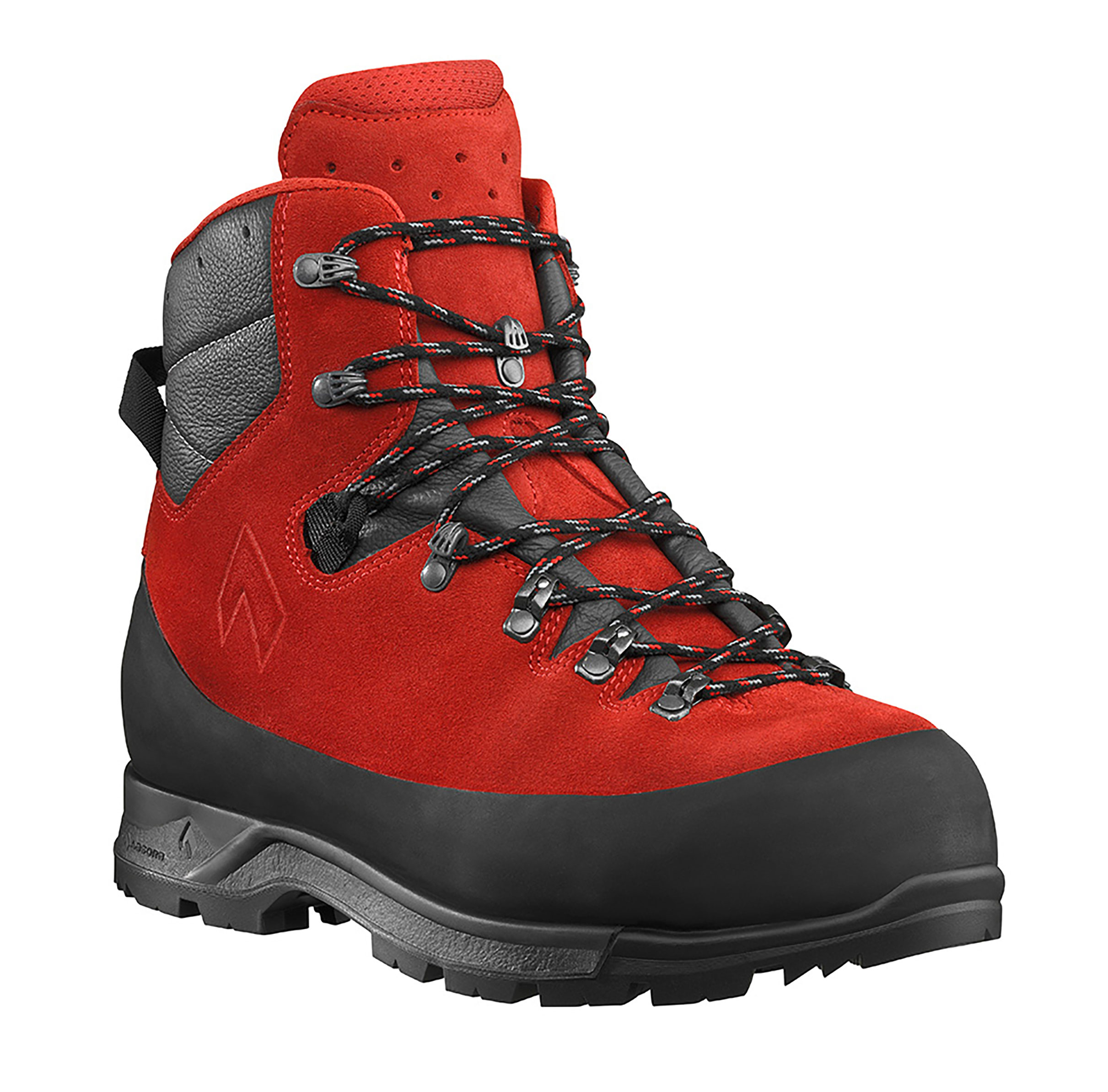 Chaussures anticoupure Haix Protector Forest 2.1 GTX mid rouge