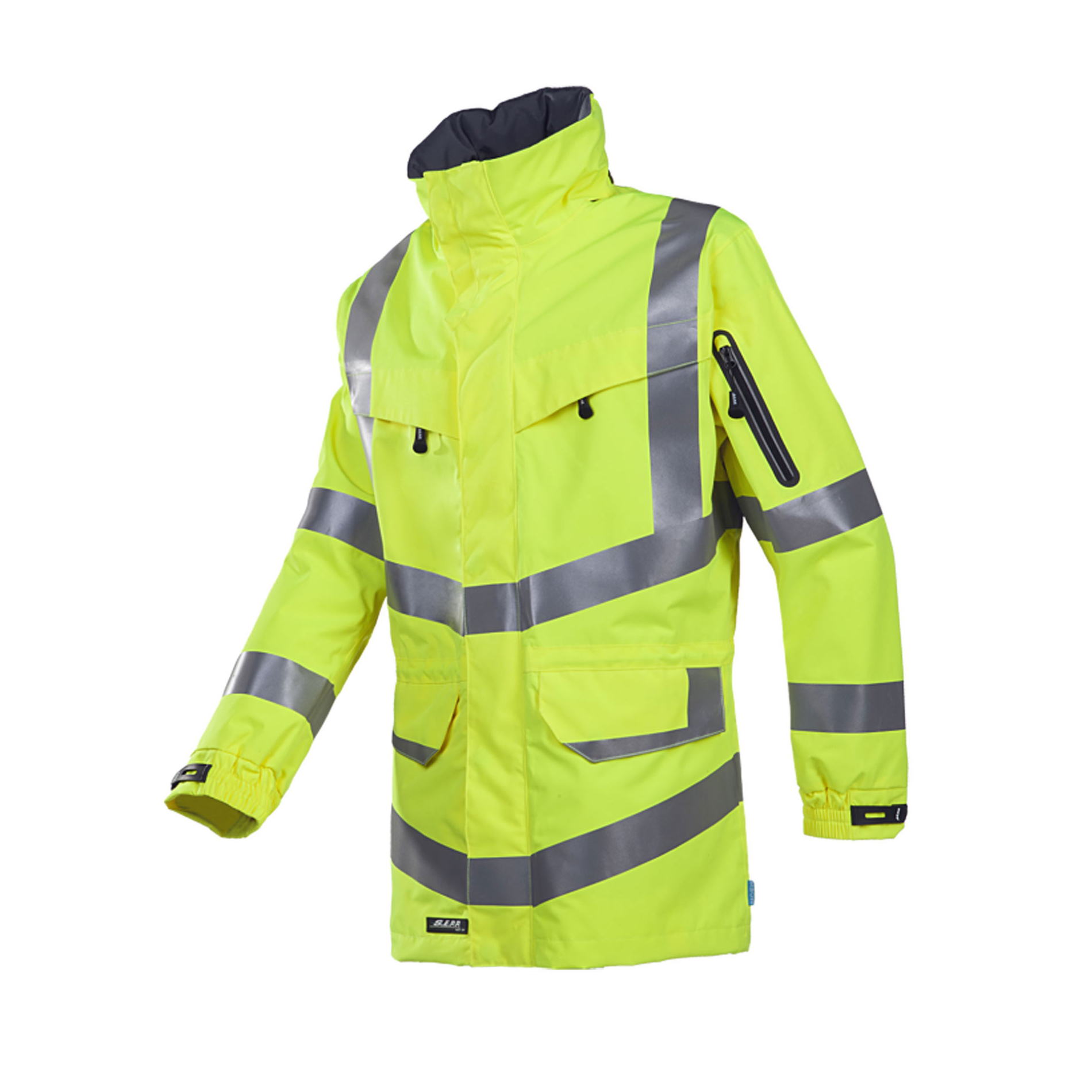 Regenjas Sioen Mildura Hi-Vis geel