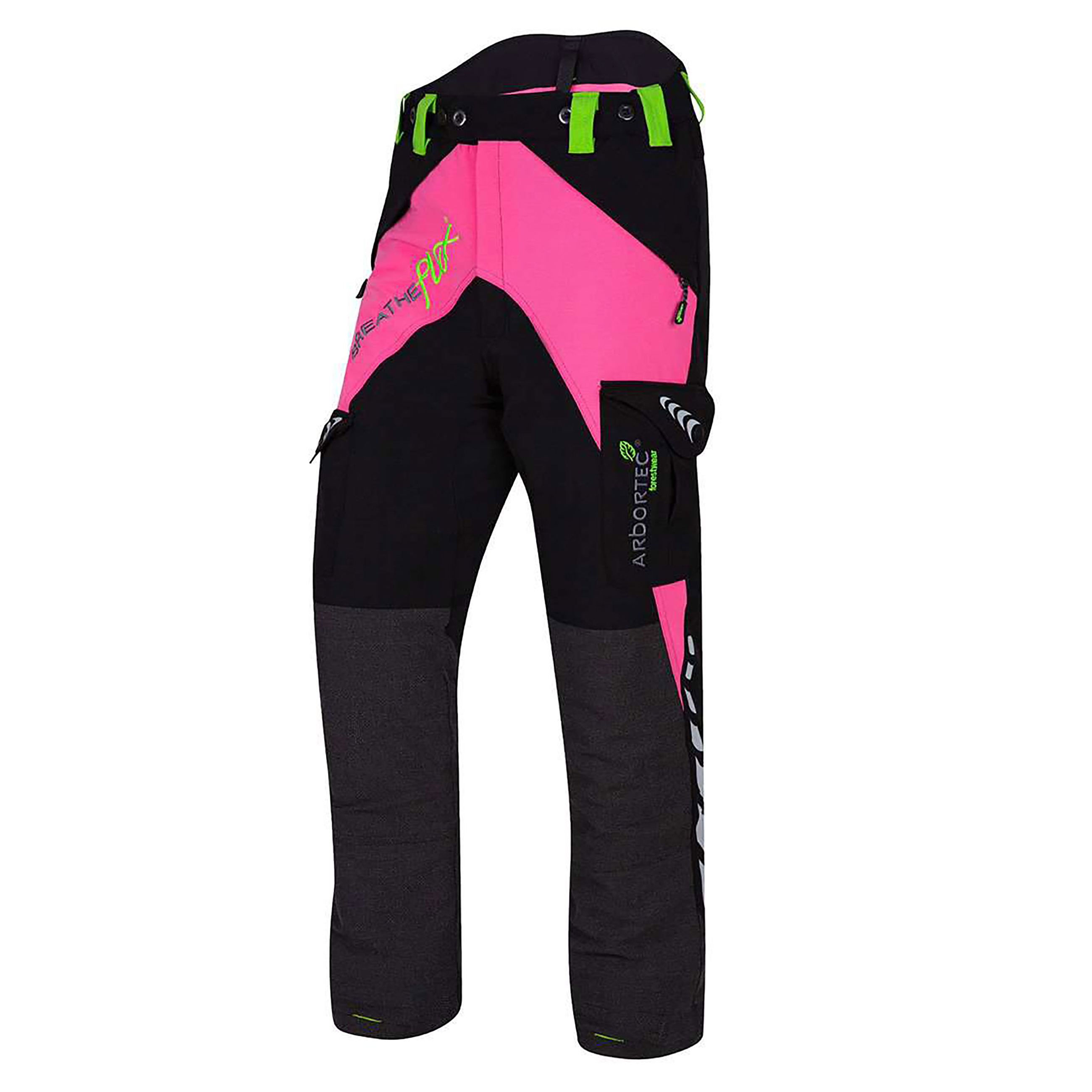 Zaagbroek dames Arbortec Breatheflex roze