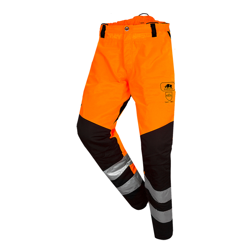 Zaagbroek SIP Protection BasePro Hi-Vis oranje