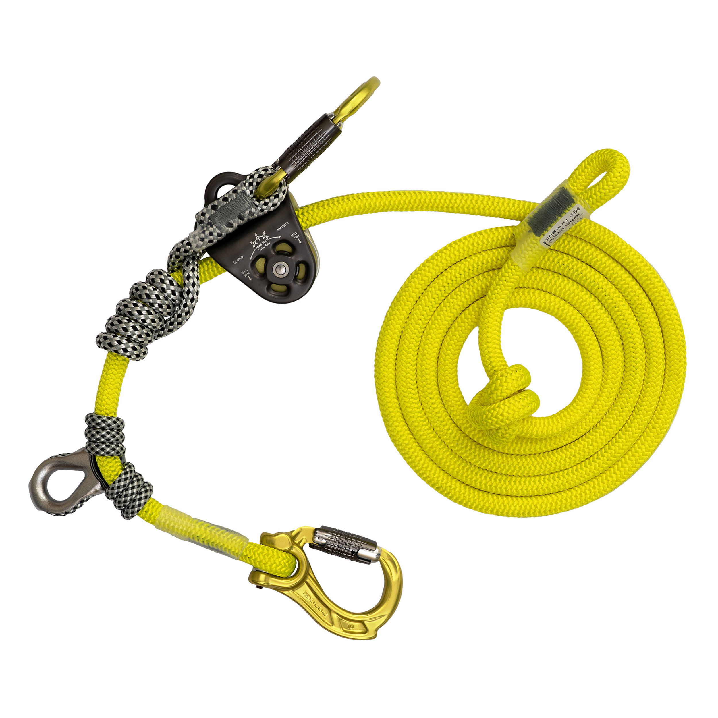 Leeflijn DMM Nomad+ 12,8mm geel