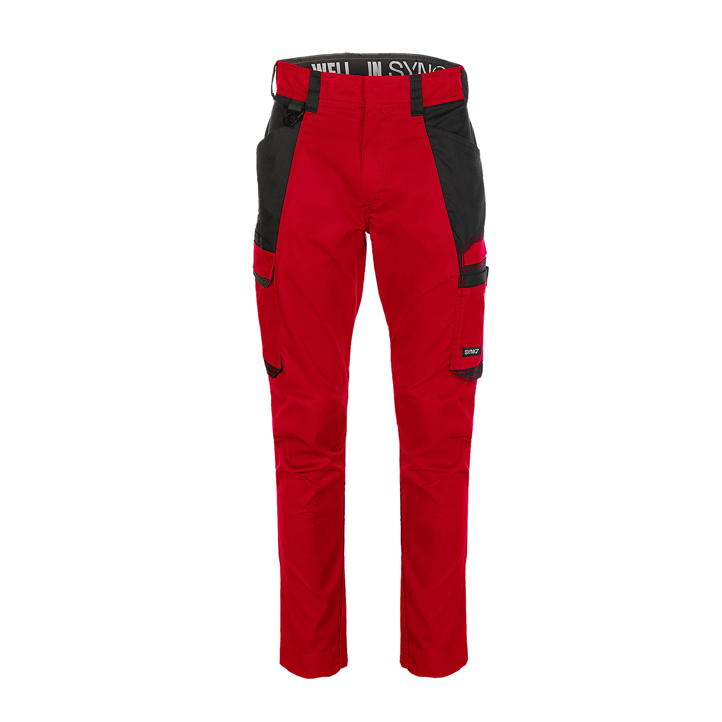 Pantalon de travail Synq&Score Smasher rouge/noir