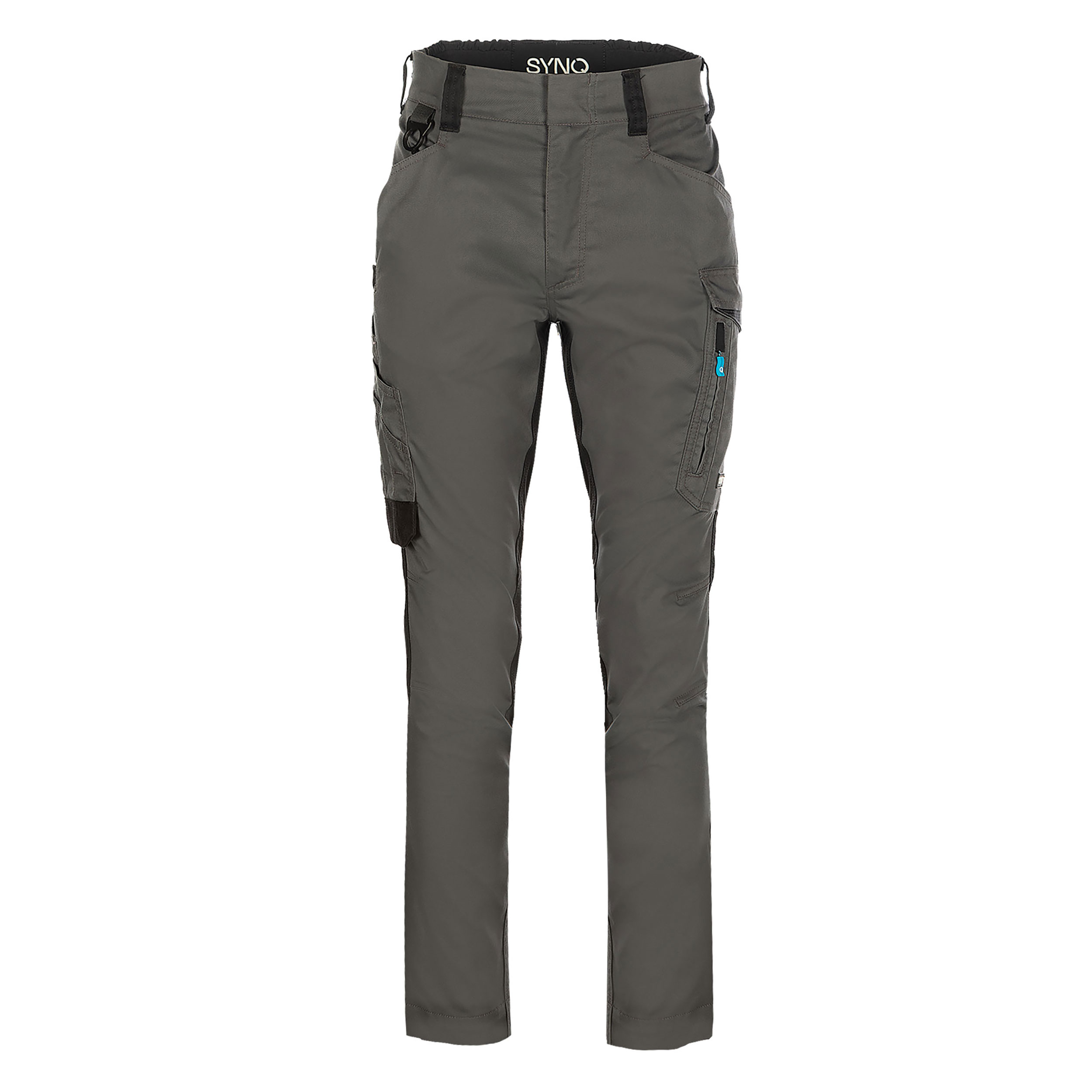 Werkbroek Synq&stretch Sqill grijs/zwart