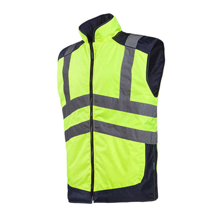 Bodywarmer Sioen Burton geel