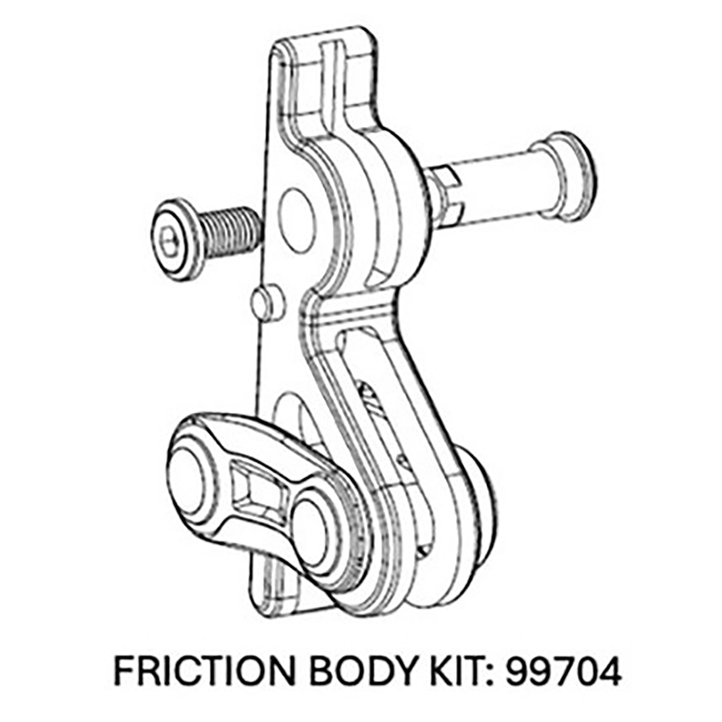 Frictielichaam Notch Rope Runner Vertec
