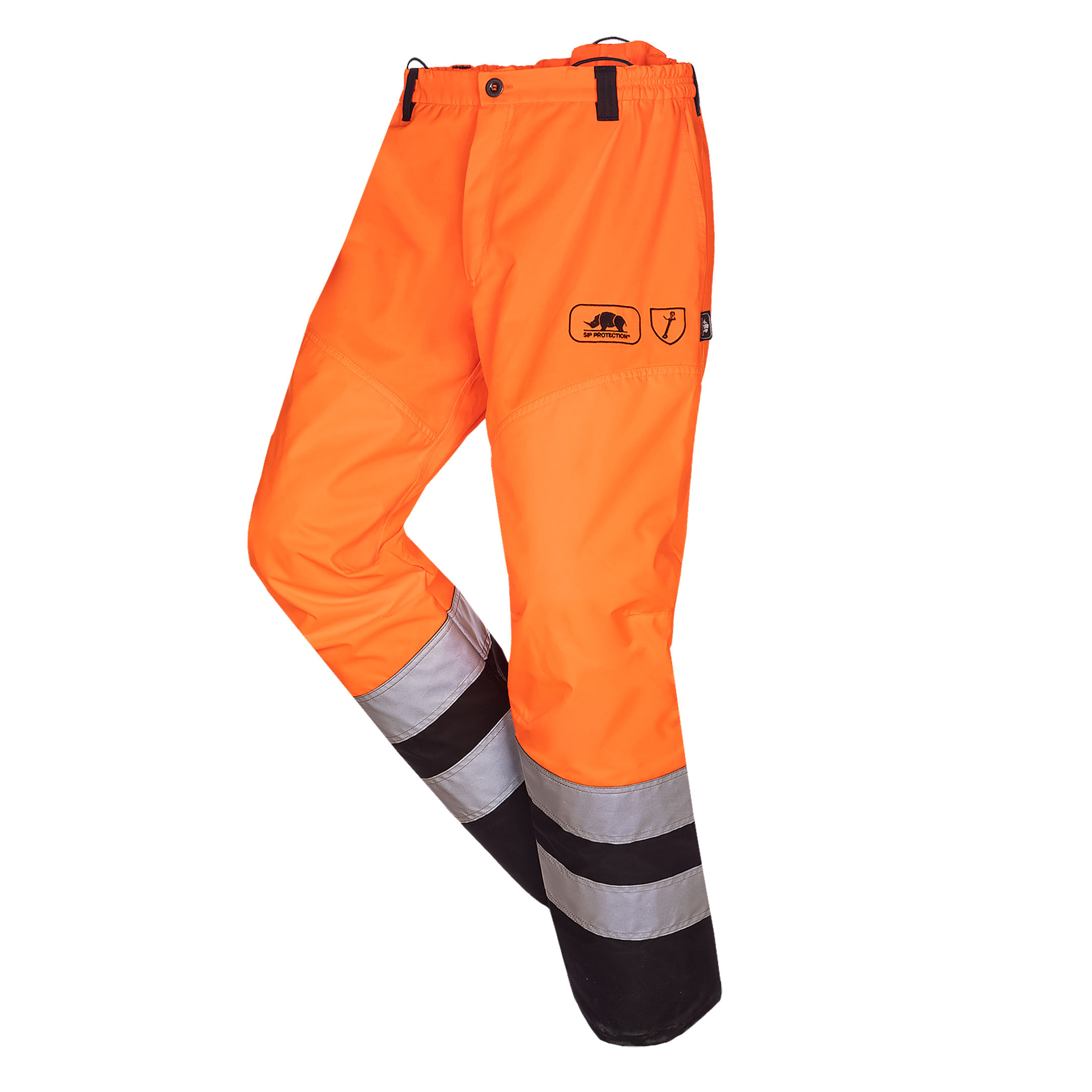 Bosmaaierbroek SIP Protection ventilatie Hi-Vis oranje