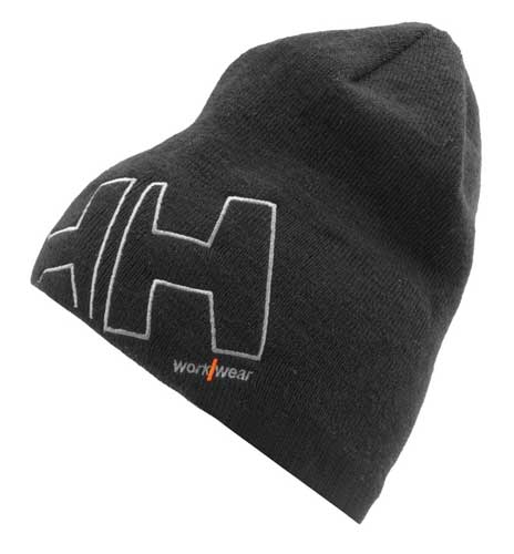 Muts Helly Hansen Beanie logo HH grijs 79830