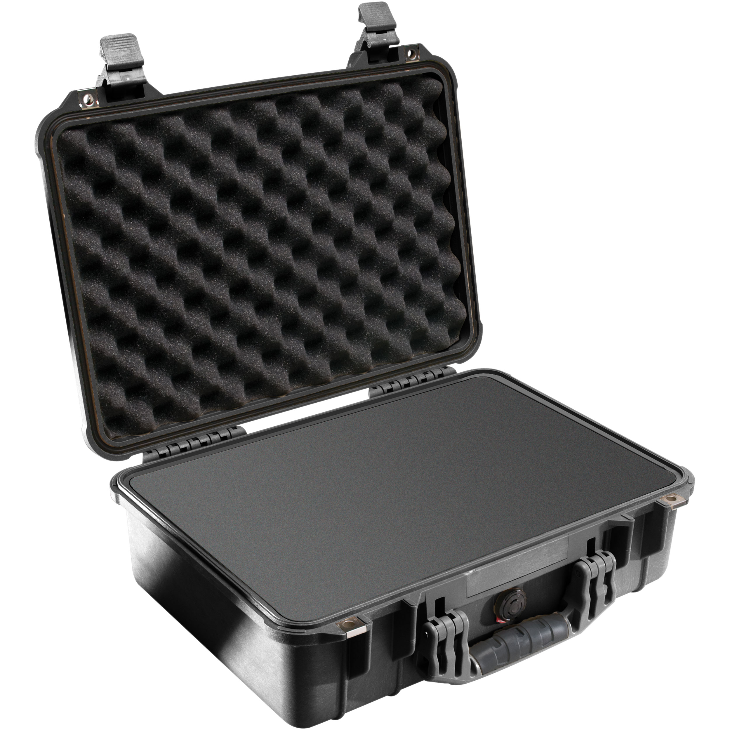 Koffer Peli™ 1500 Protector Case™ met schuimrubber zwart