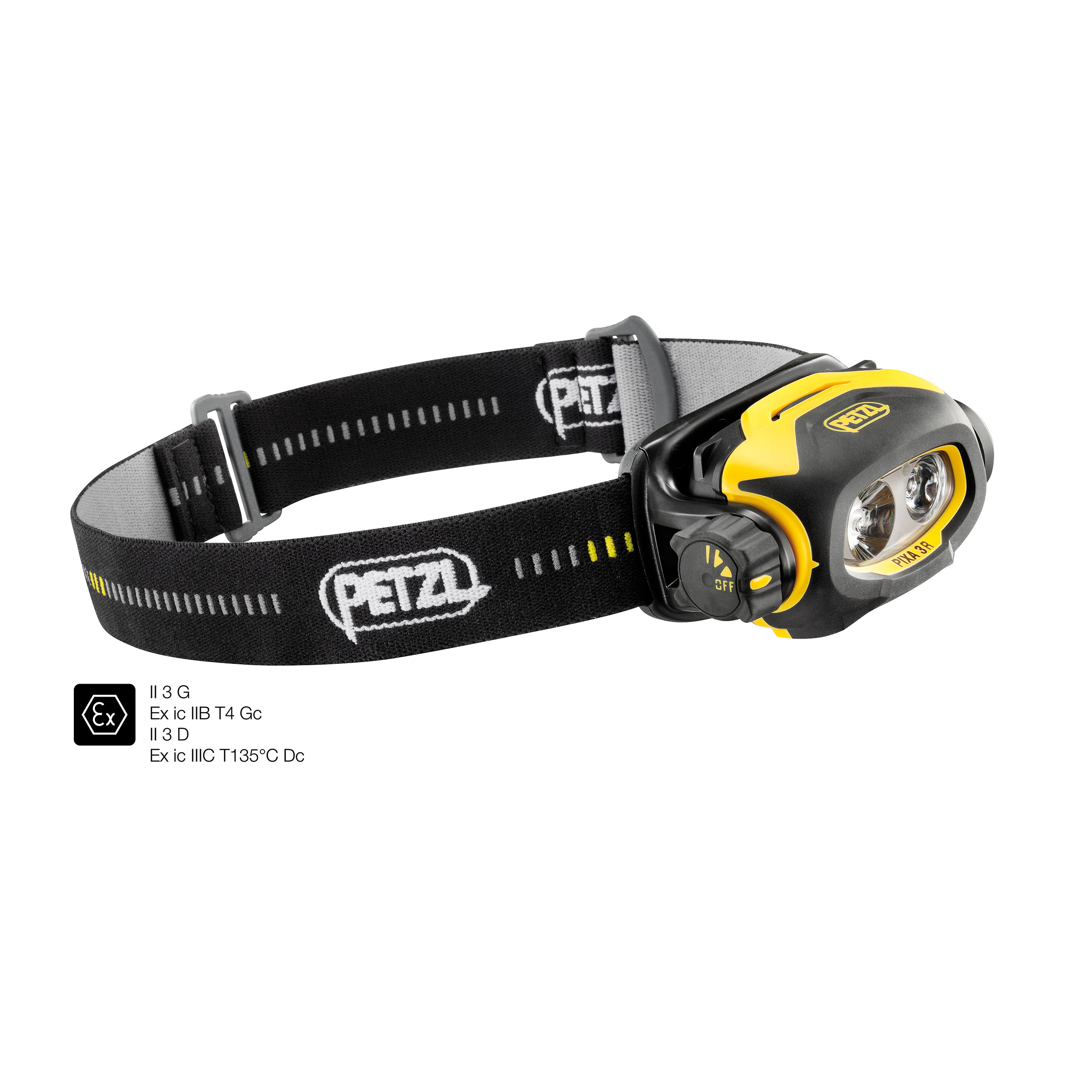Lampe frontale Petzl Pixa (Atex zone 2/22) 3R E78CHR