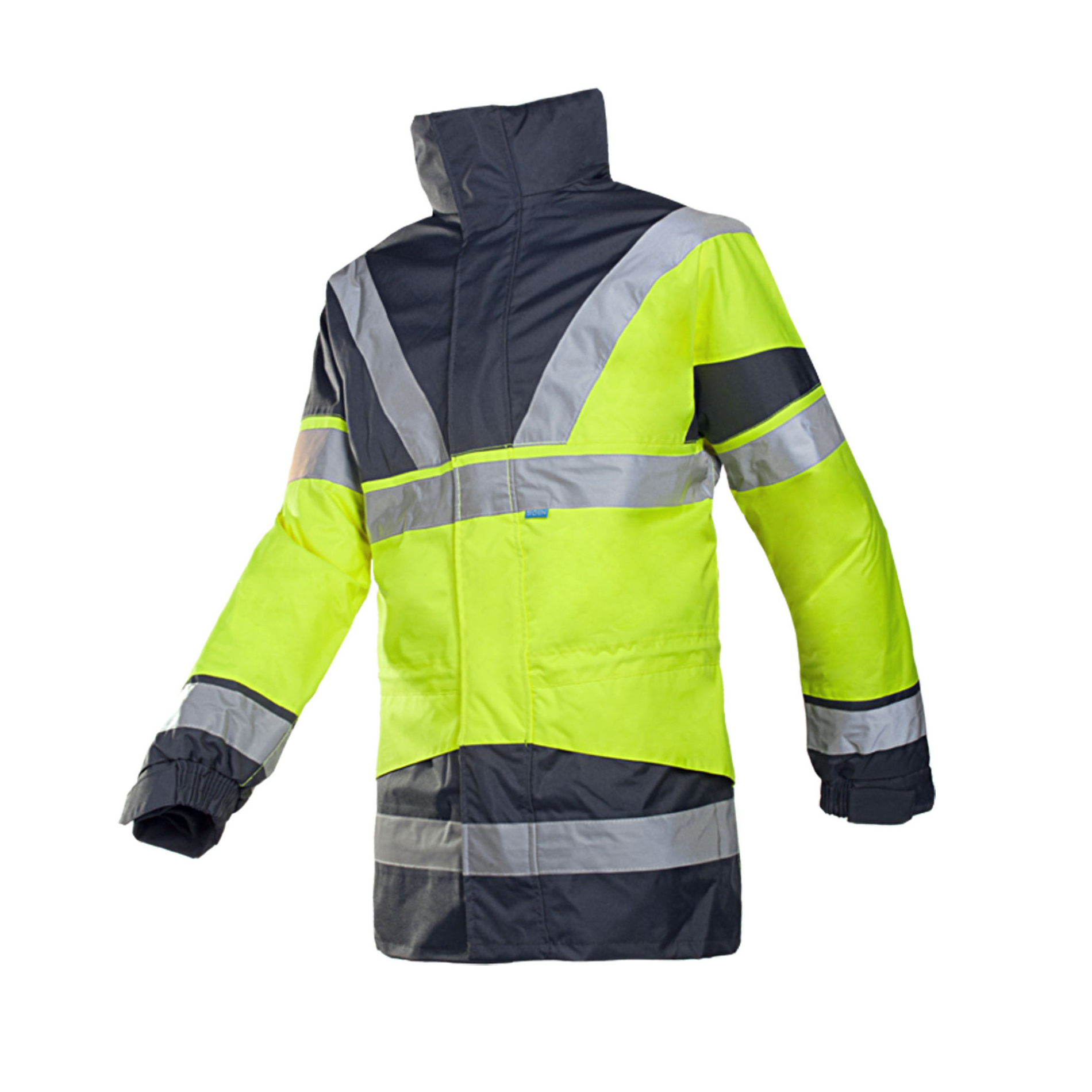 Regenjas Sioen Skollfield Hi-Vis geel