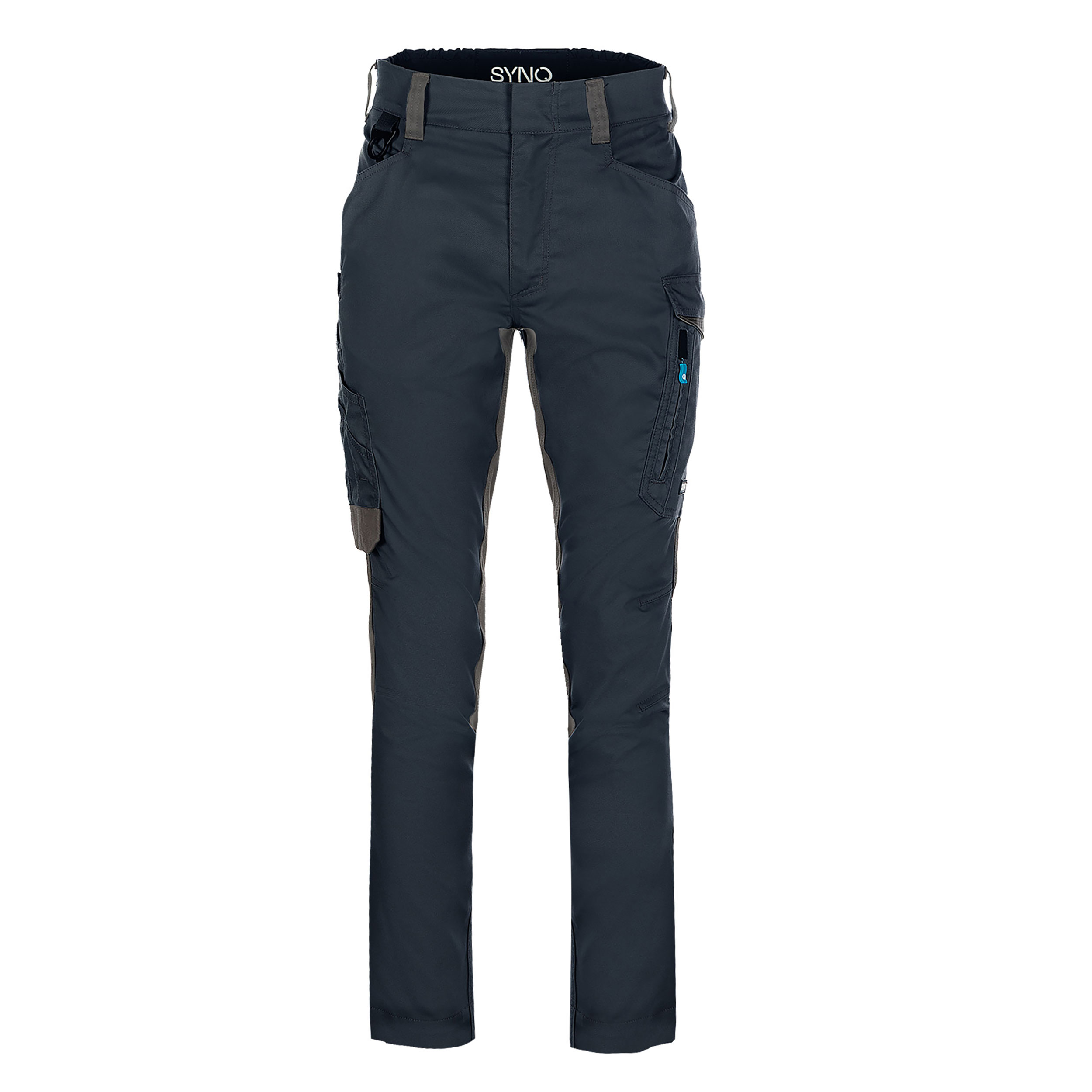 Werkbroek Synq&stretch Sqill marineblauw/grijs