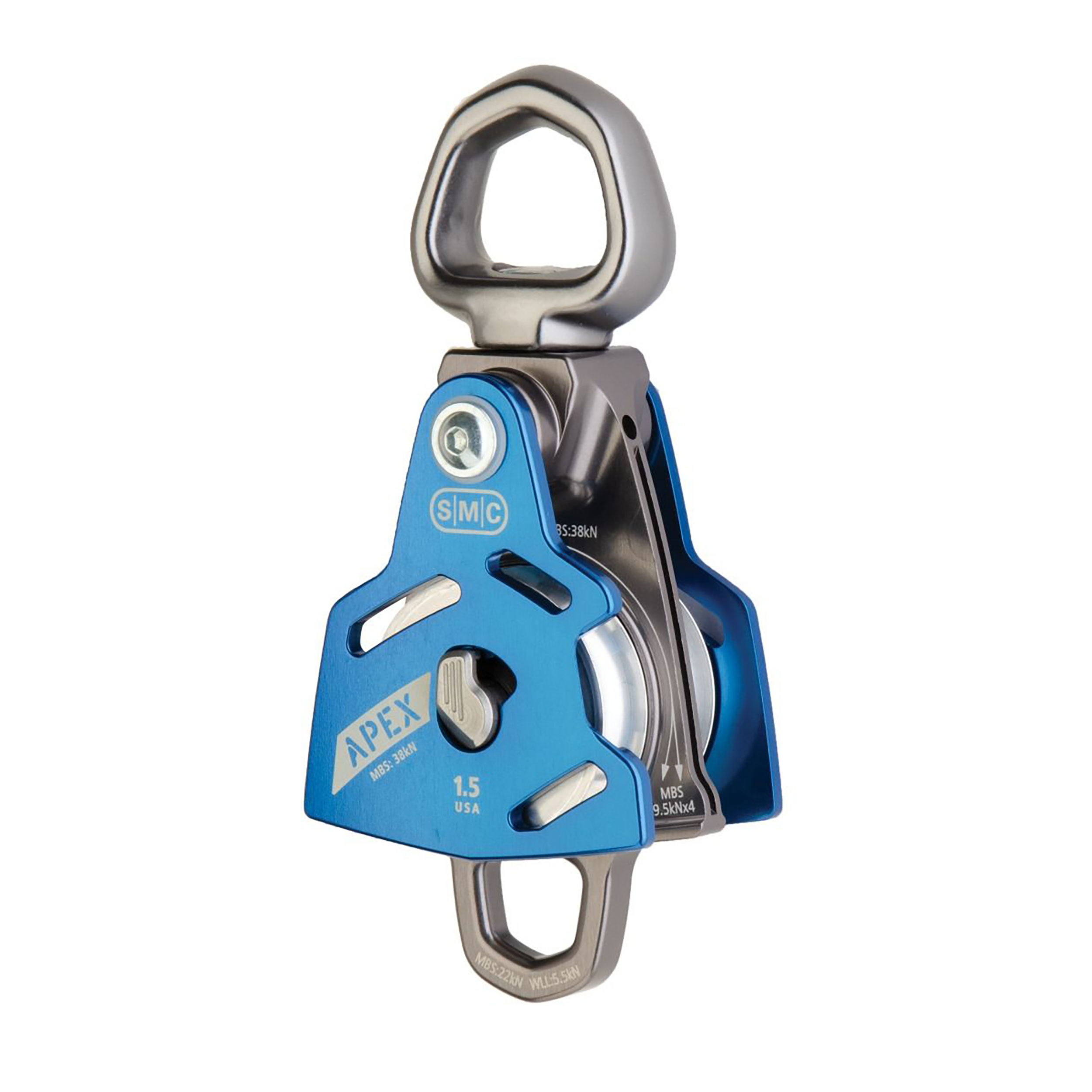 Katrol SMC Apex Swivel 1.5" Dubbel