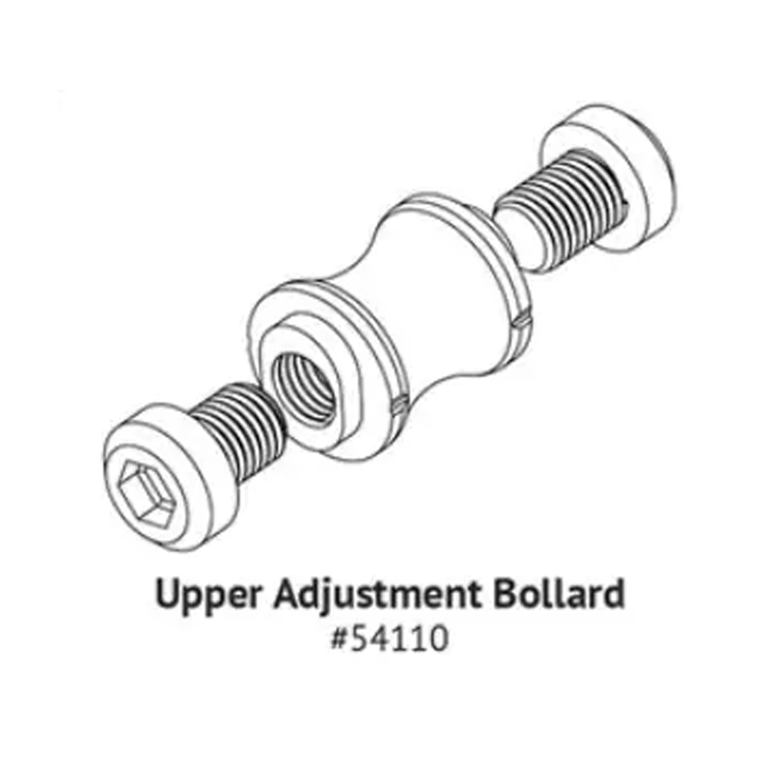 Bovenste frictiecilinder Notch Rope Runner