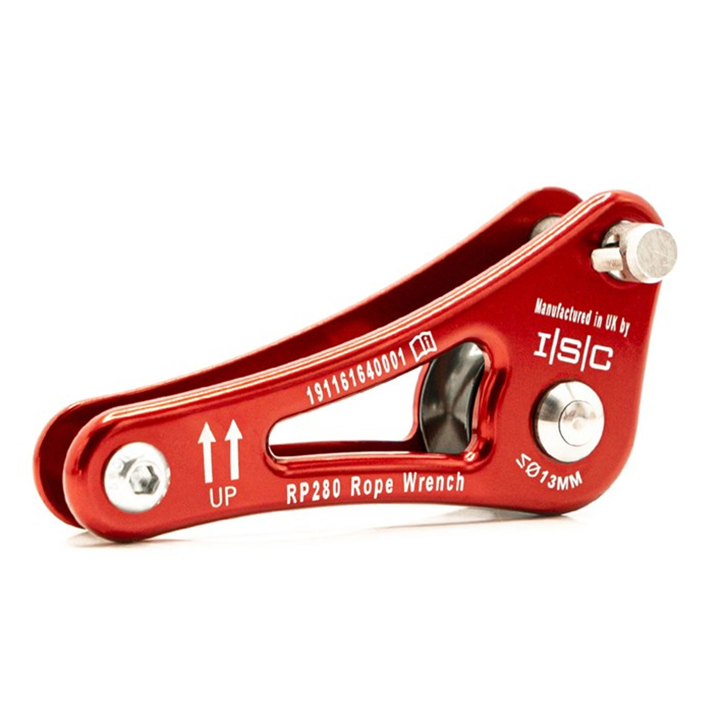 Diffuseur de friction (SRT) ISC Rope Wrench rouge