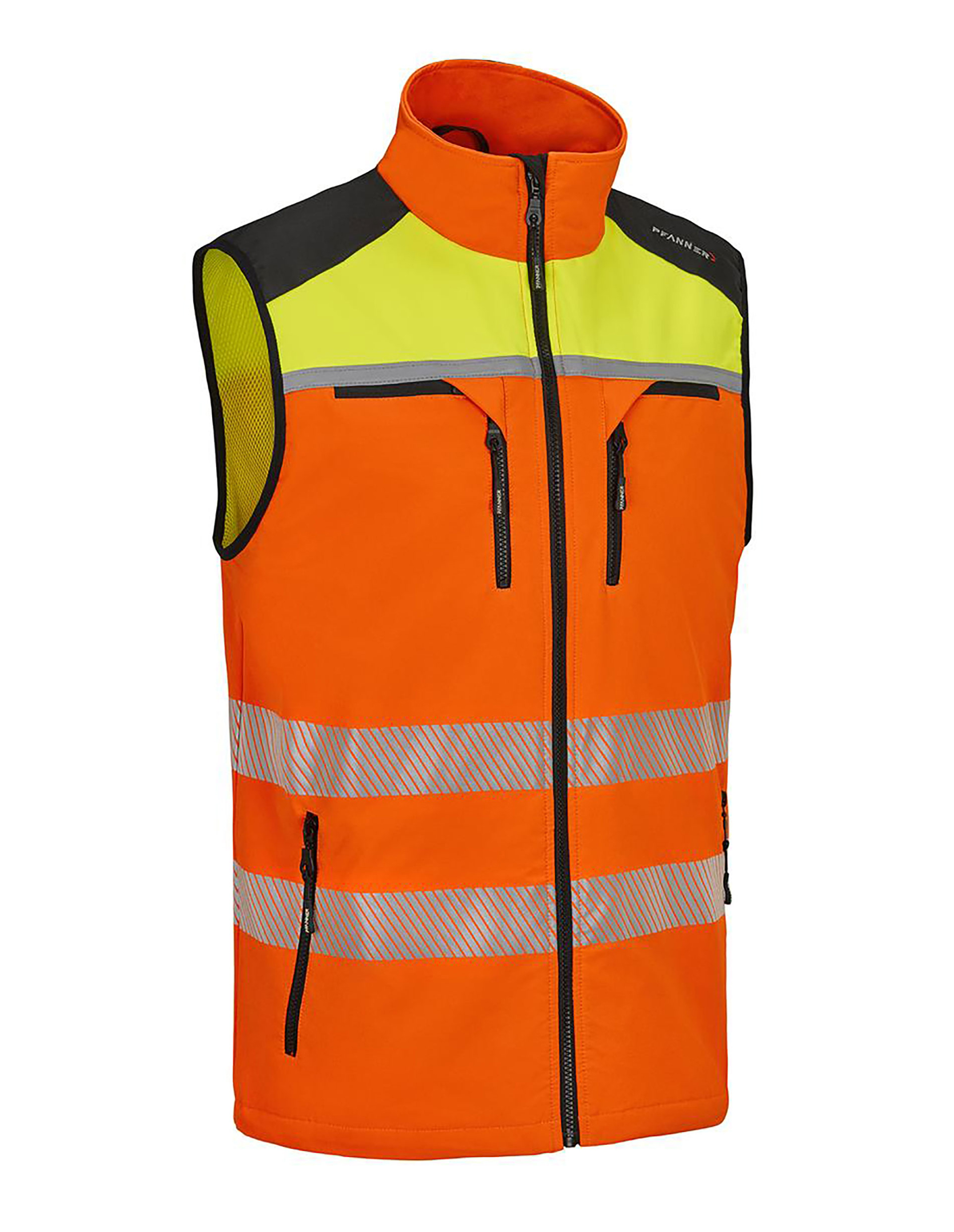 Vest zonder zaagbescherming Pfanner KlimaAIR oranje/geel
