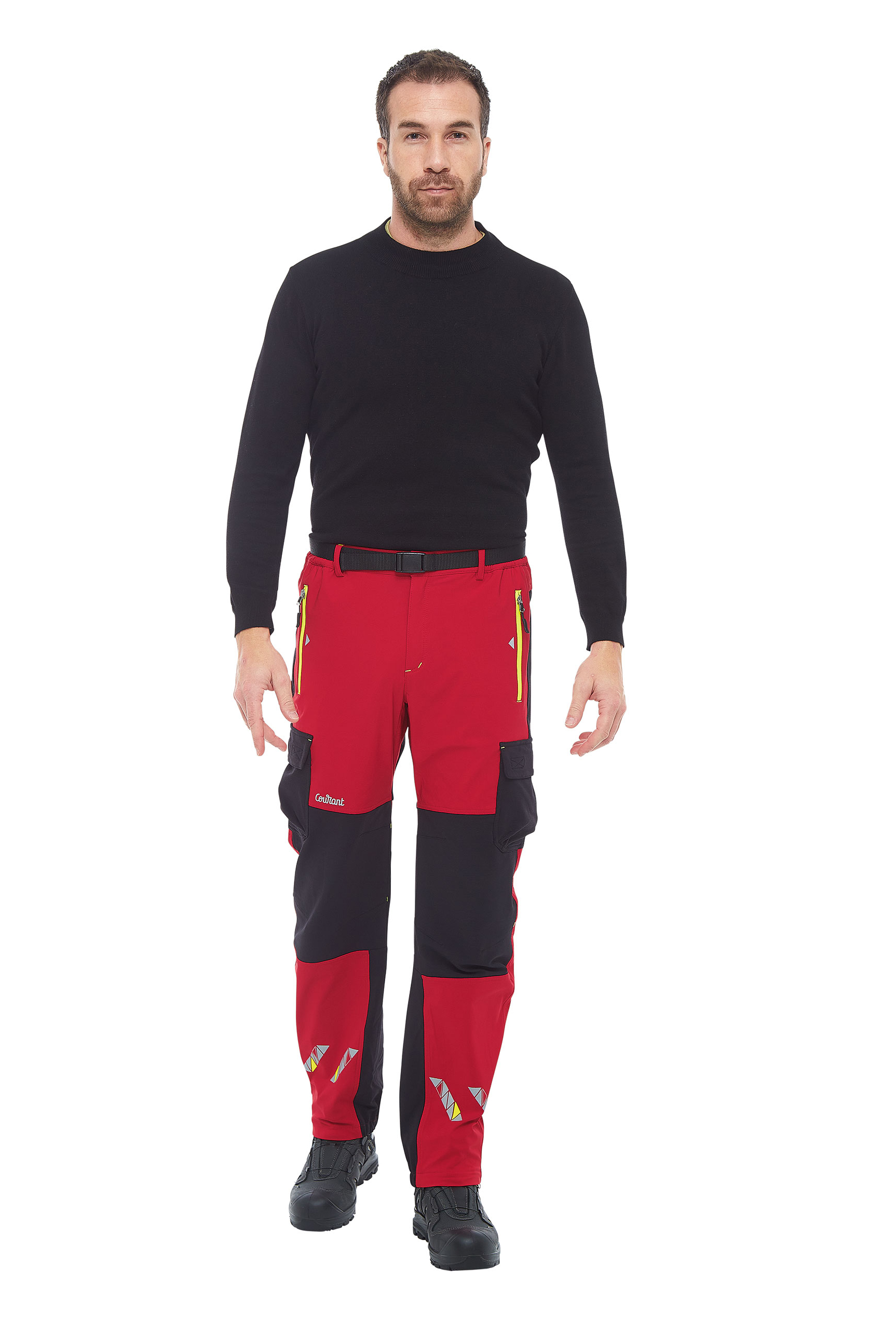 Pantalon de grimpe Courant Ark rouge