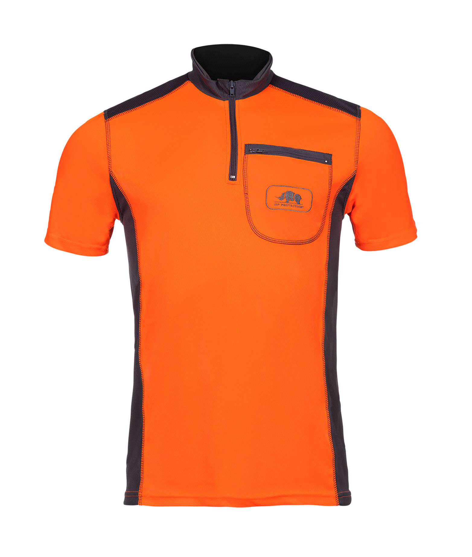 T-shirt met korte mouwen SIP Protection oranje/grijs