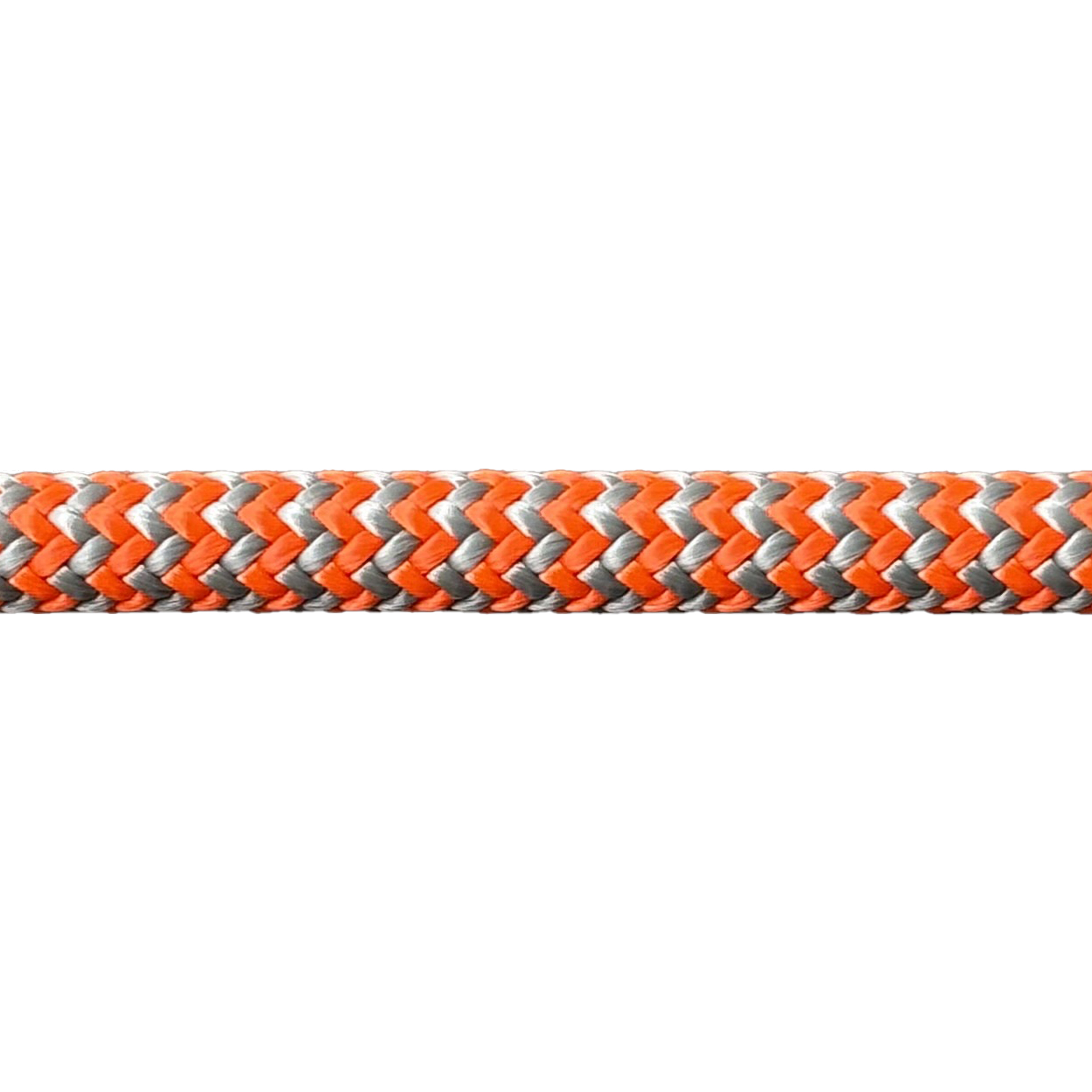 Klimlijn Edelrid Woodpecker 11,7mm 1 oog oranje/grijs 