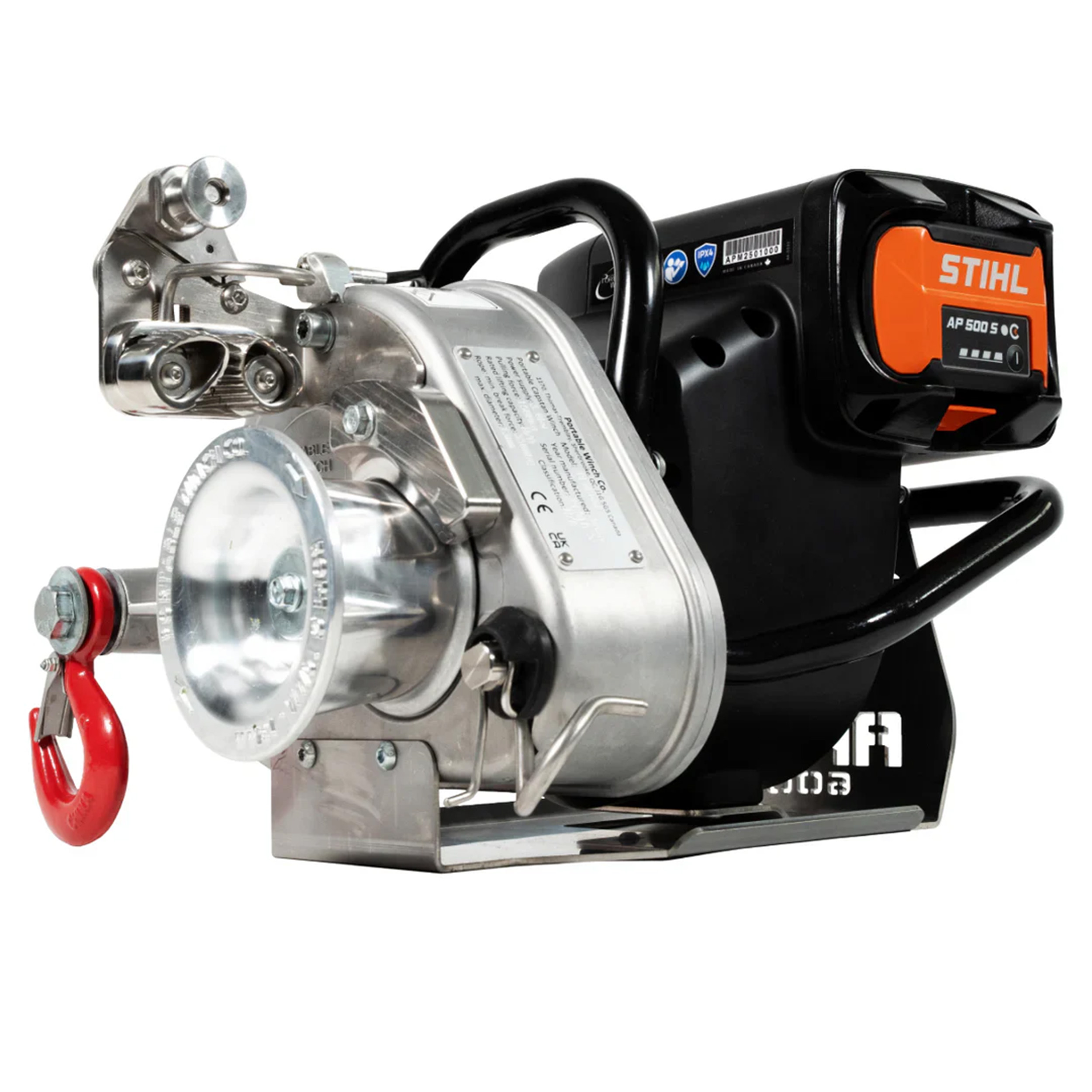 Lier op batterij Portable Winch APW6000 (geleverd zonder batterij)