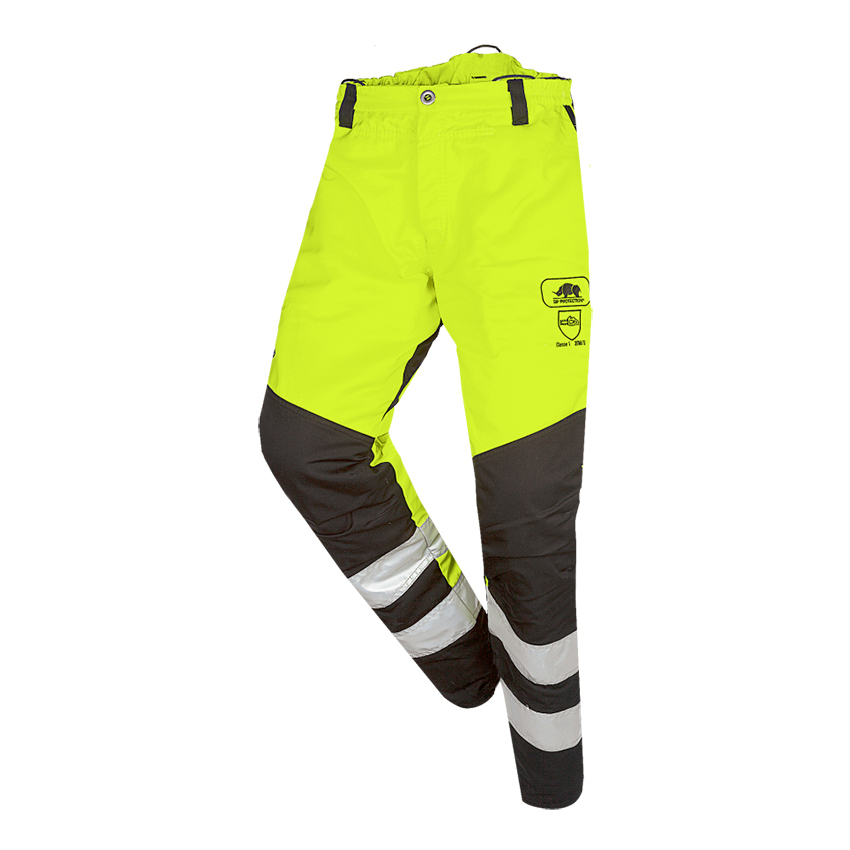 Zaagbroek SIP Protection BasePro Hi-Vis geel