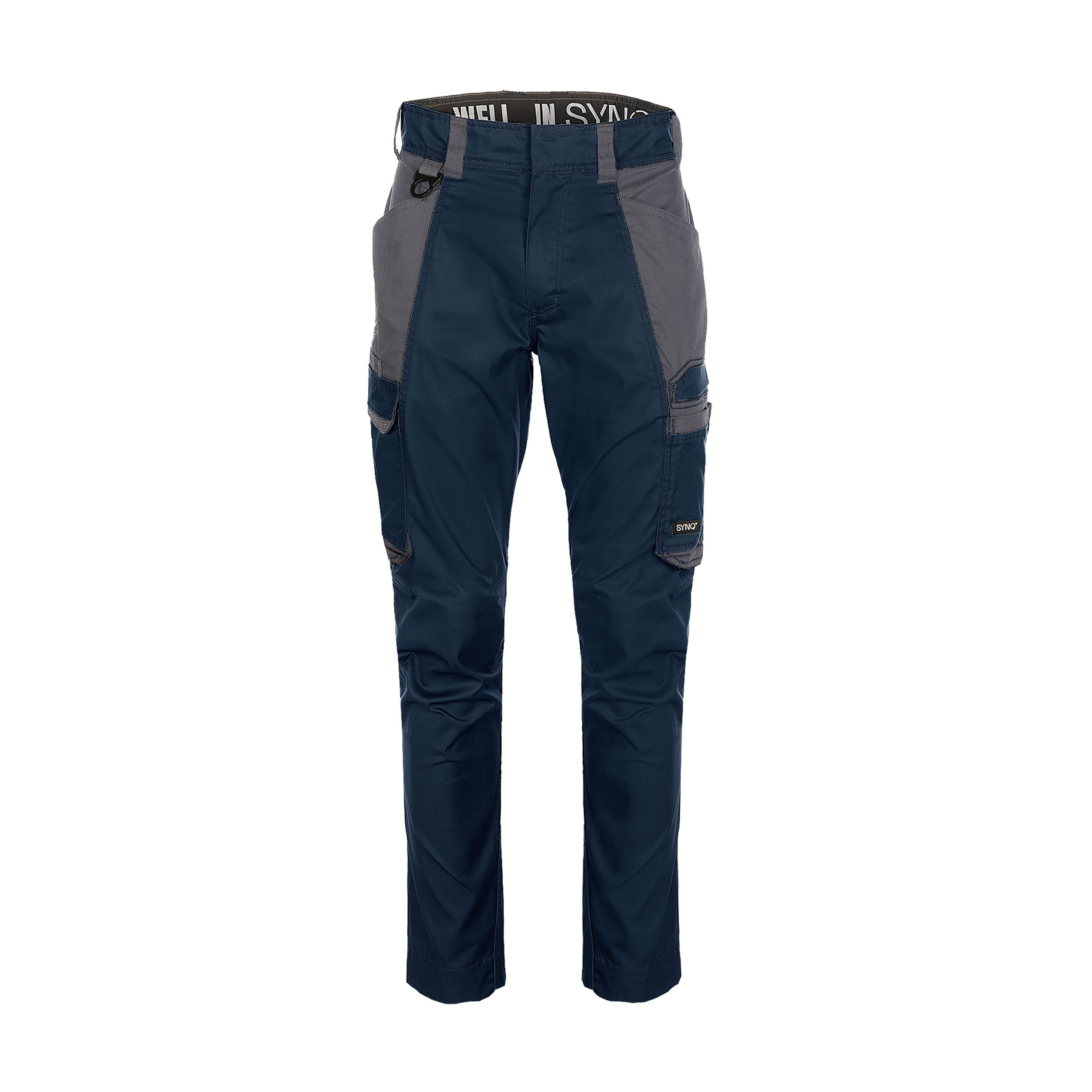 Werkbroek Synq&Score Smasher marineblauw/grijs