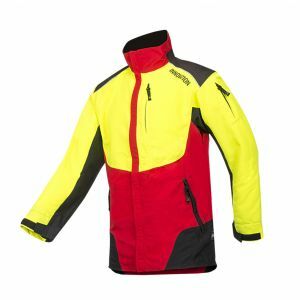 Vest zonder zaagbescherming SIP Protection W-Air rood/geel