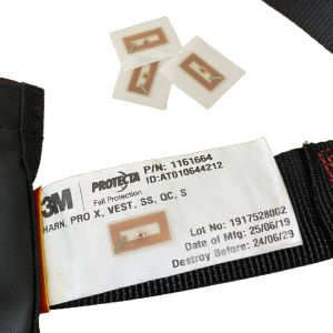 Sticker onder label met NFC tag Scannable (50 stuk)