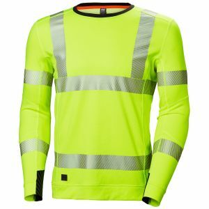 T-Shirt Helly Hansen Lifa Active hivis crewneck geel 75111