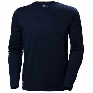 T-Shirt Helly Hansen Manchester Longsleeve blauw 79169