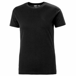 Tee-Shirt Helly Hansen W Manchester T-Shirt noir 79163