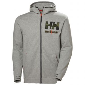 Sweater Helly Hansen Kensington Zip Hoodie grijs/camo 79243