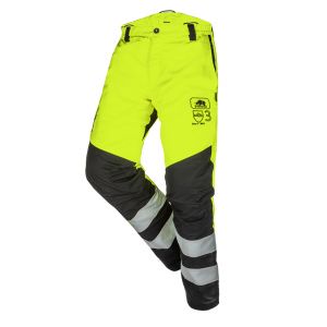 Pantalon anti-coupure SIP Protection BasePro Hi-Vis Classe 3 jaune