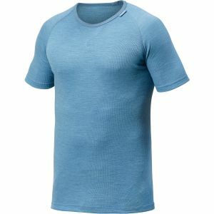 Tee-Shirt Woolpower Tee Lite bleu clair