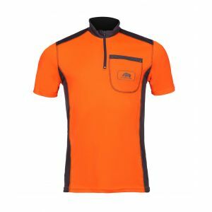 T-shirt à manches courtes SIP Protection orange/gris