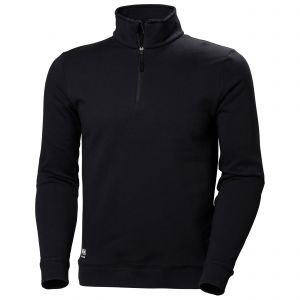 Sweater Helly Hansen Manchester Half Zip Sweatshirt zwart 79210