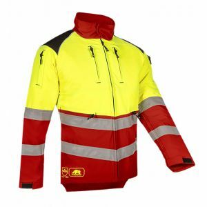Zaagvest SIP Protection Forest Pro-tect rood/fluo geel