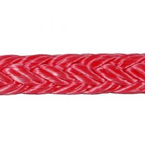 Corde Samson Tenex tresse creuse 16mm rouge