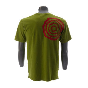 Tee-shirt WoodU Log pomme vert
