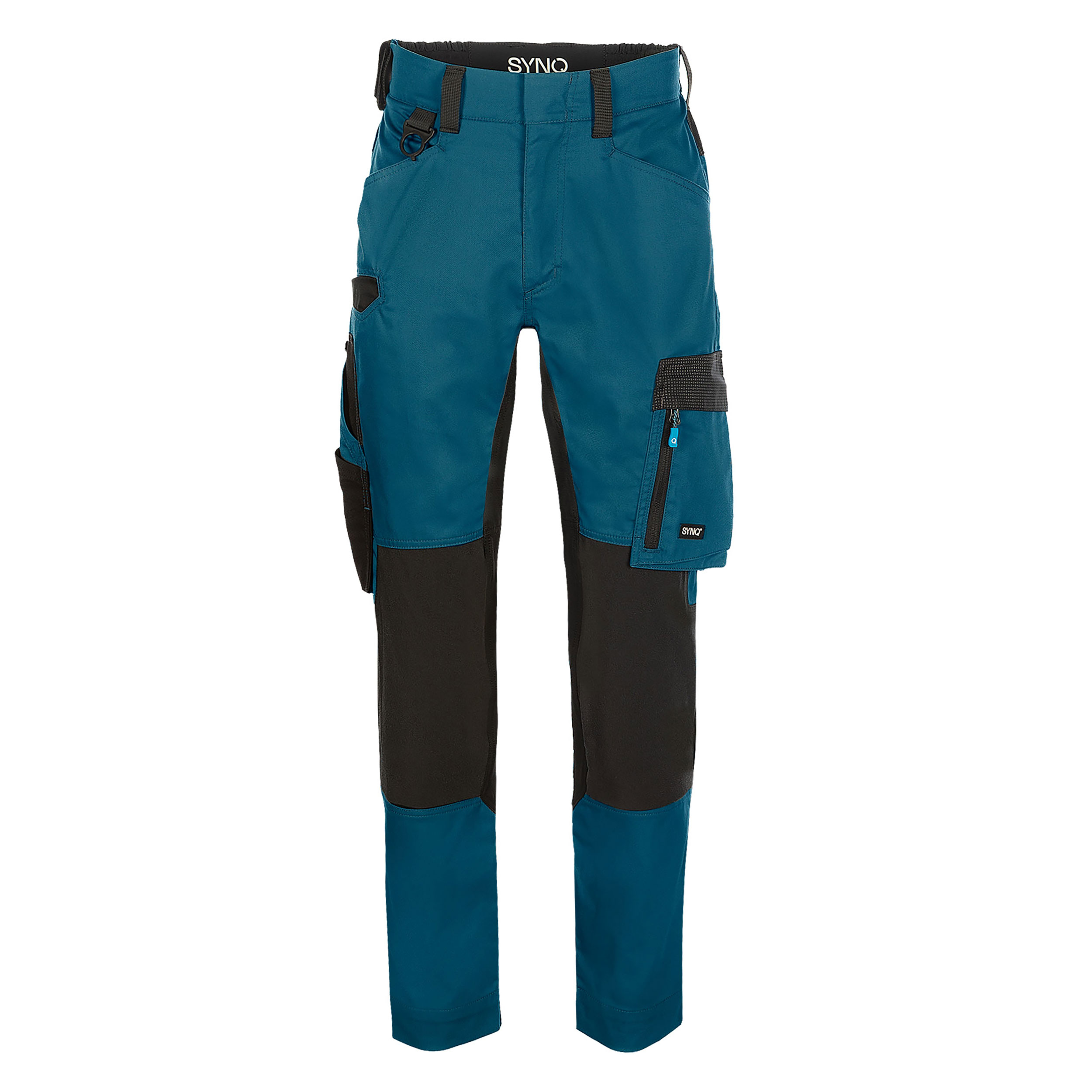 Pantalon de travail Synq&stretch Sqoot bleu pétrol/noir