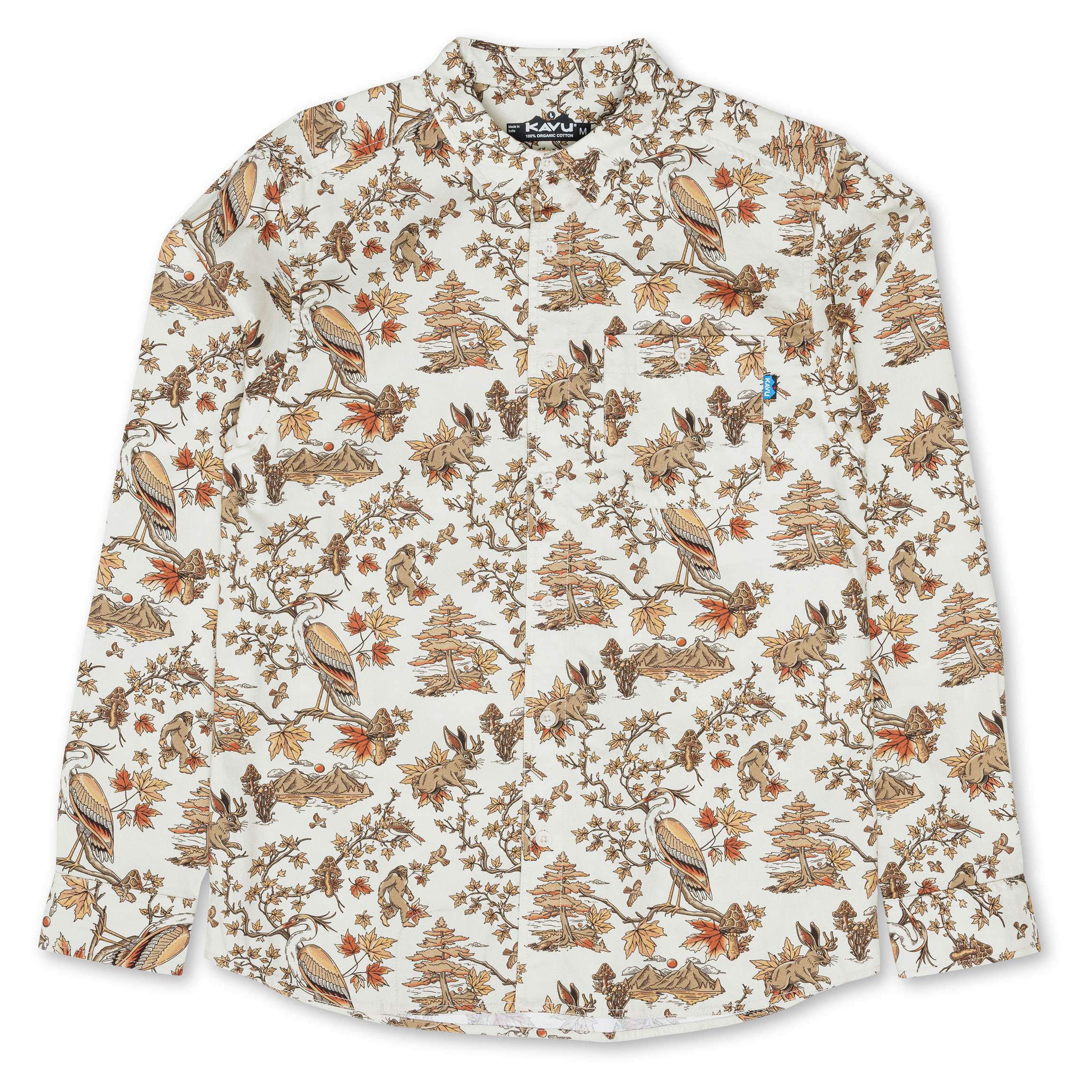Hemd lange mouw Kavu Westerly Faraway forest