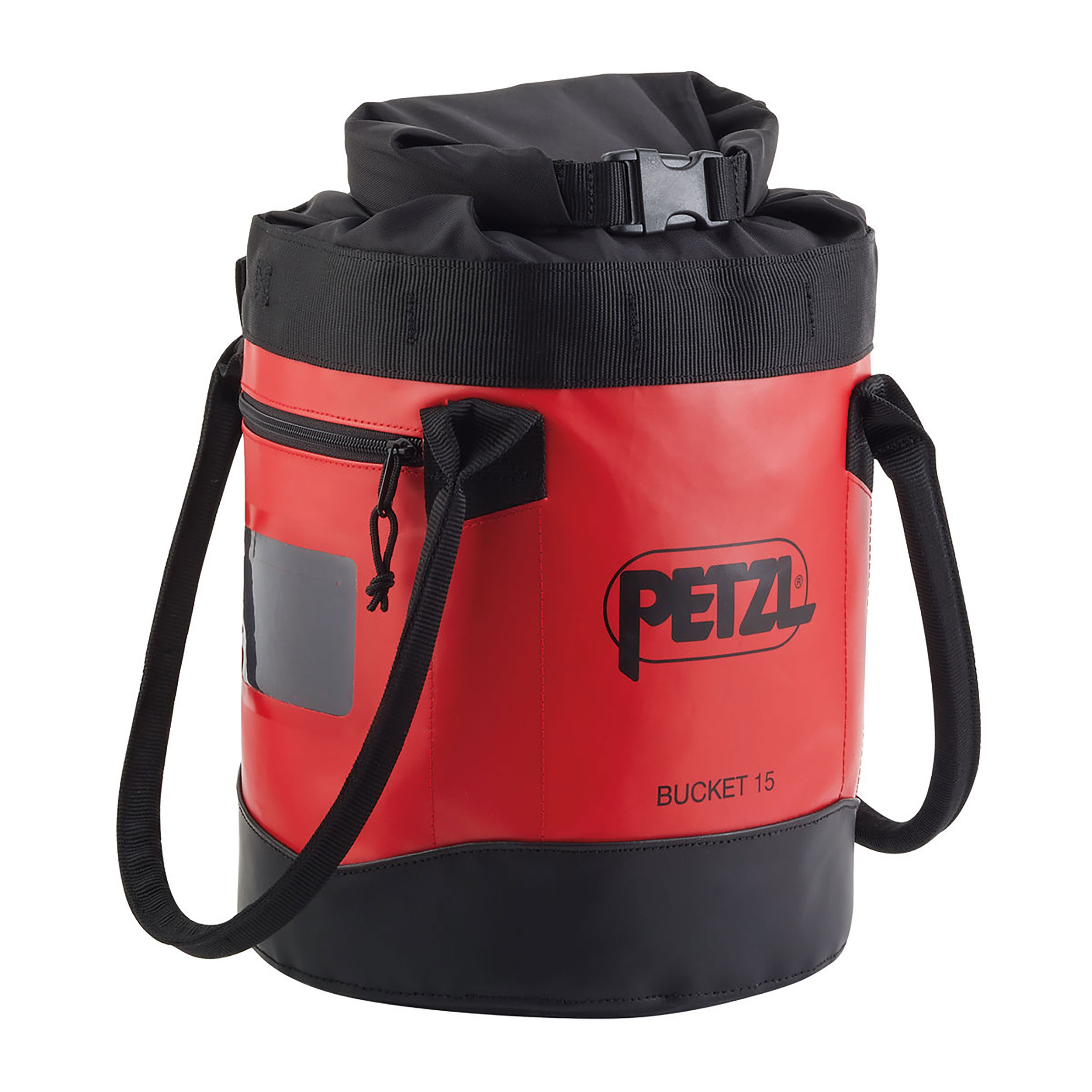 Lijnentas Petzl Bucket 15L rood