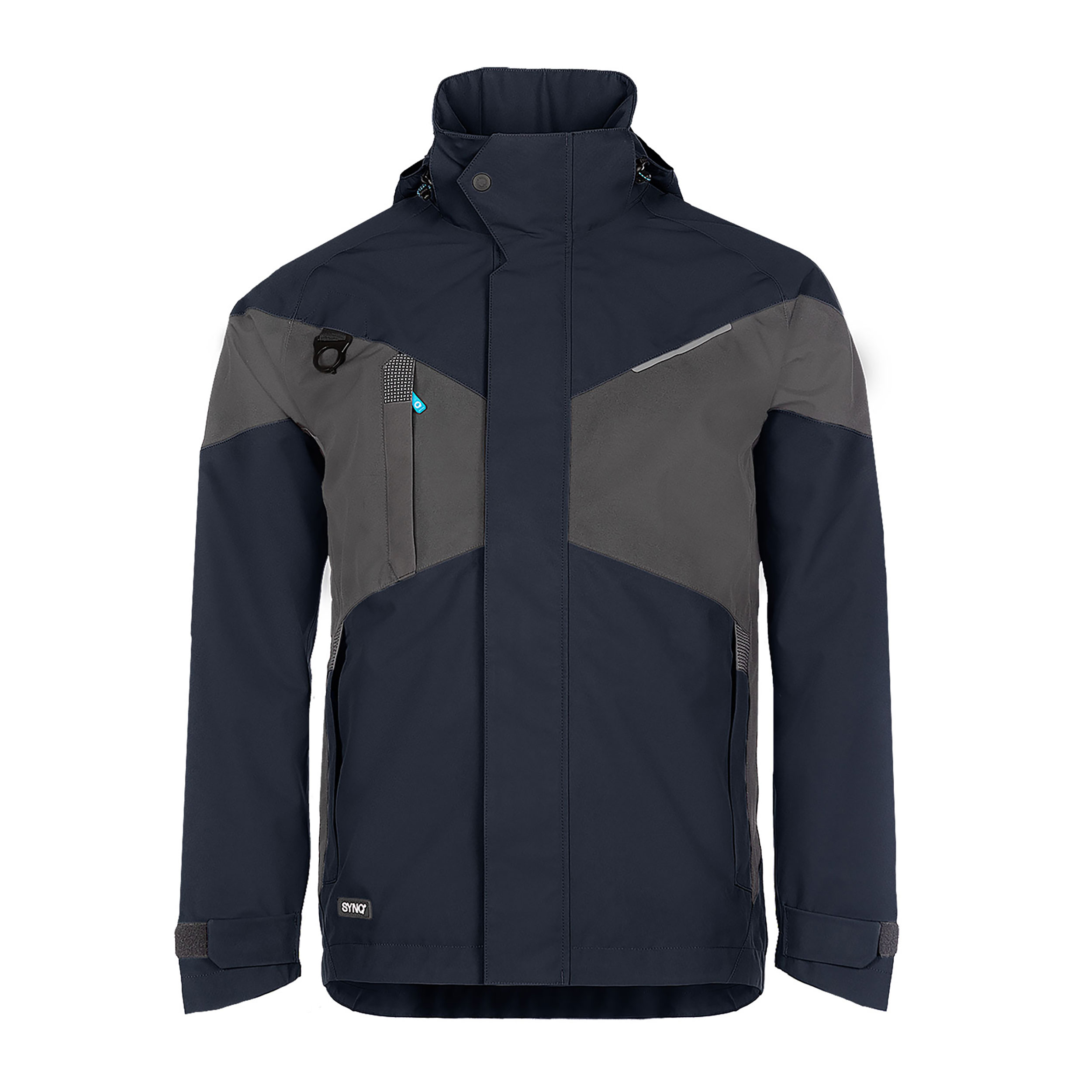 Veste de pluie Synq&score Catcher bleu/gris