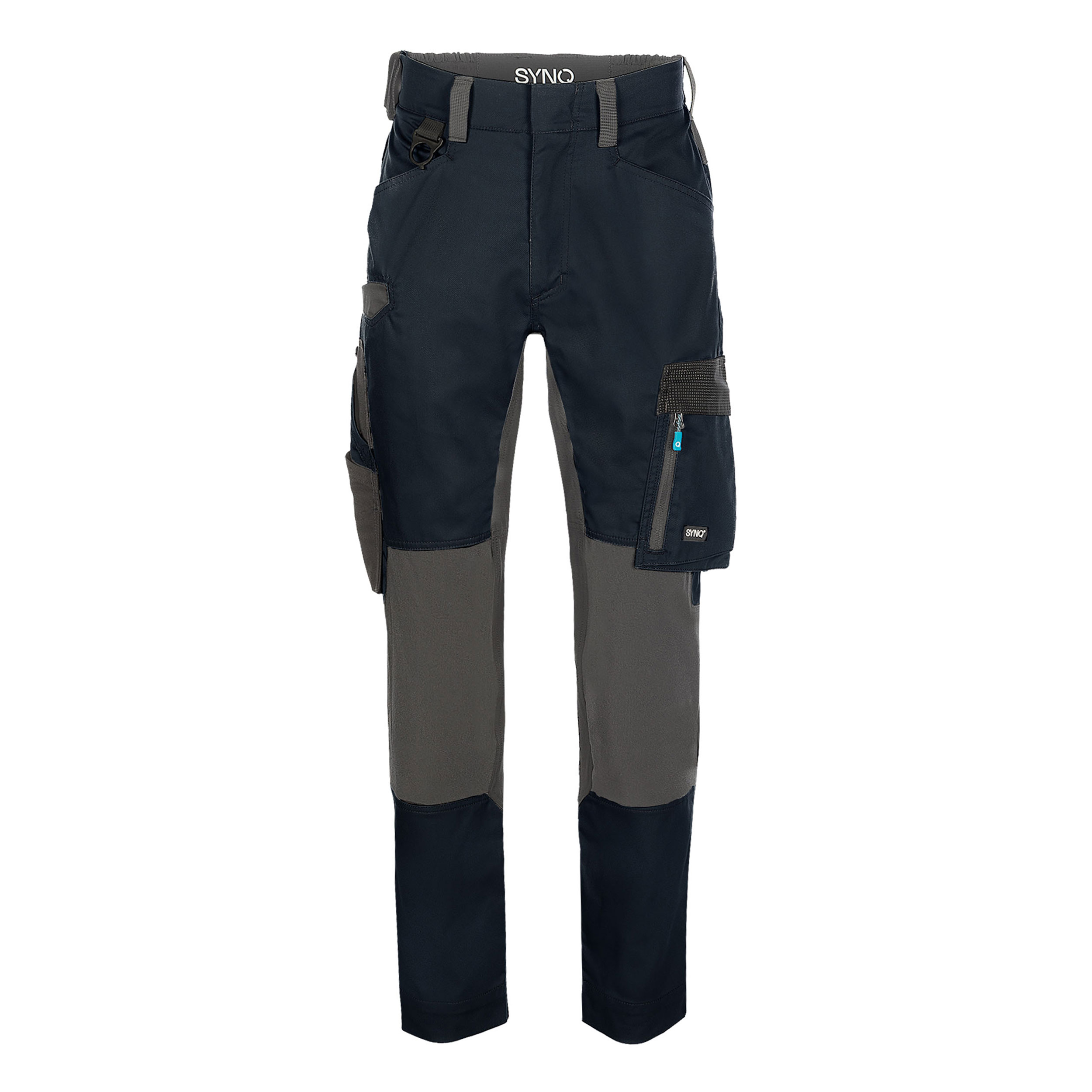 Werkbroek Synq&stretch Sqoot marineblauw/grijs