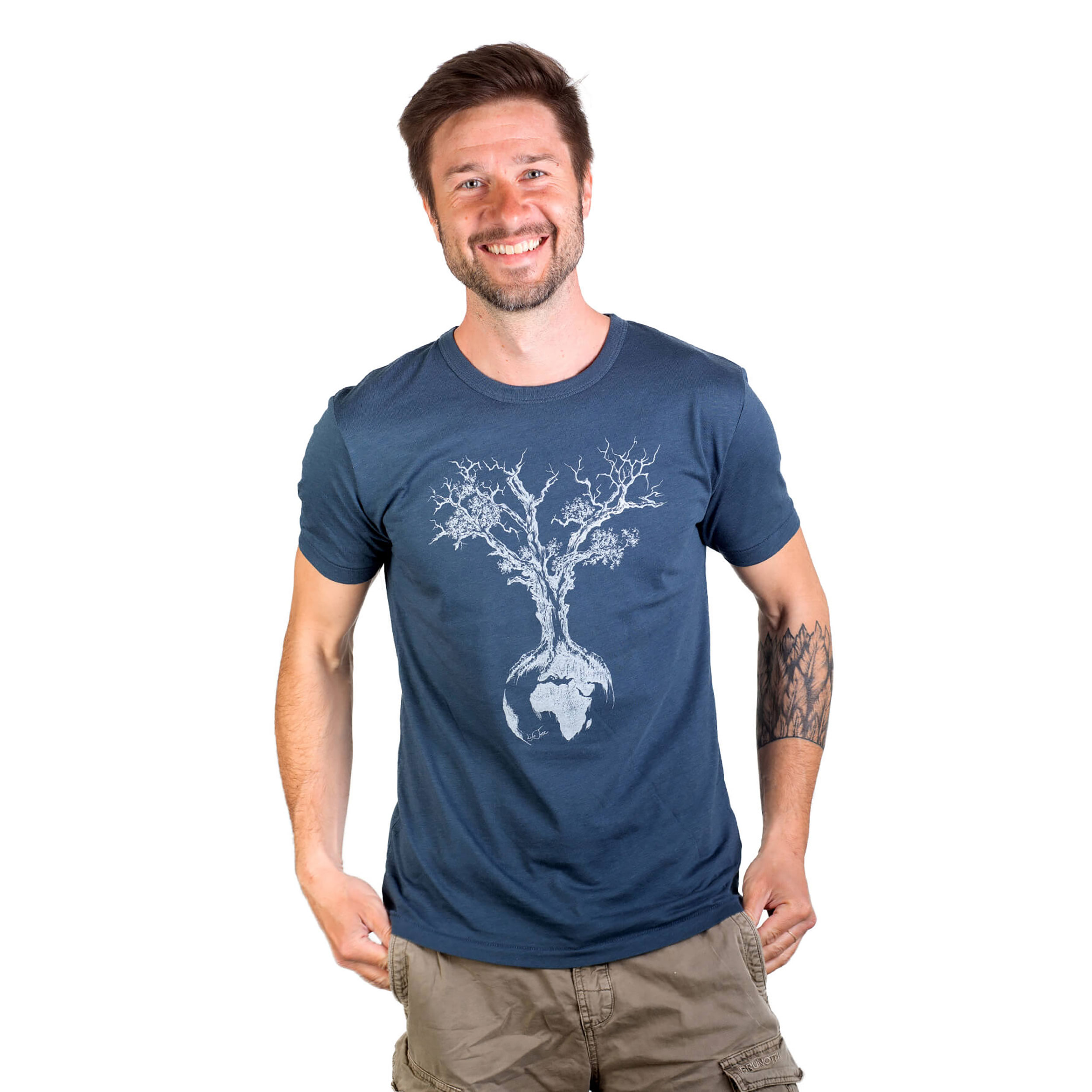 T-Shirt Bamboe Life-Tree Wereldboom