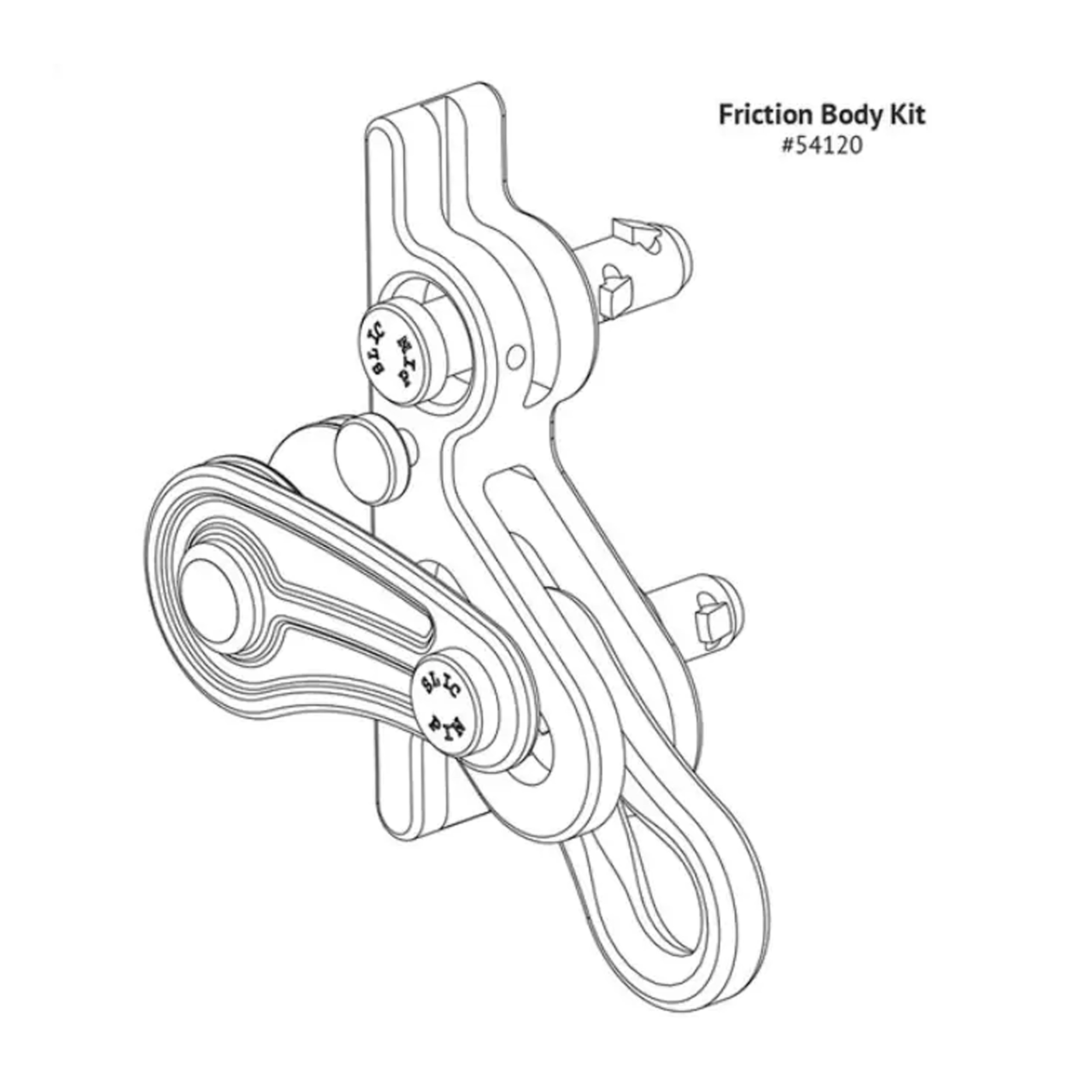 Frictielichaam Notch Rope Runner